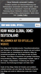 Mobile Screenshot of krav-maga-global.de